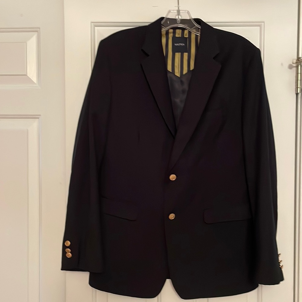 Boys navy blazer size 20 Regular